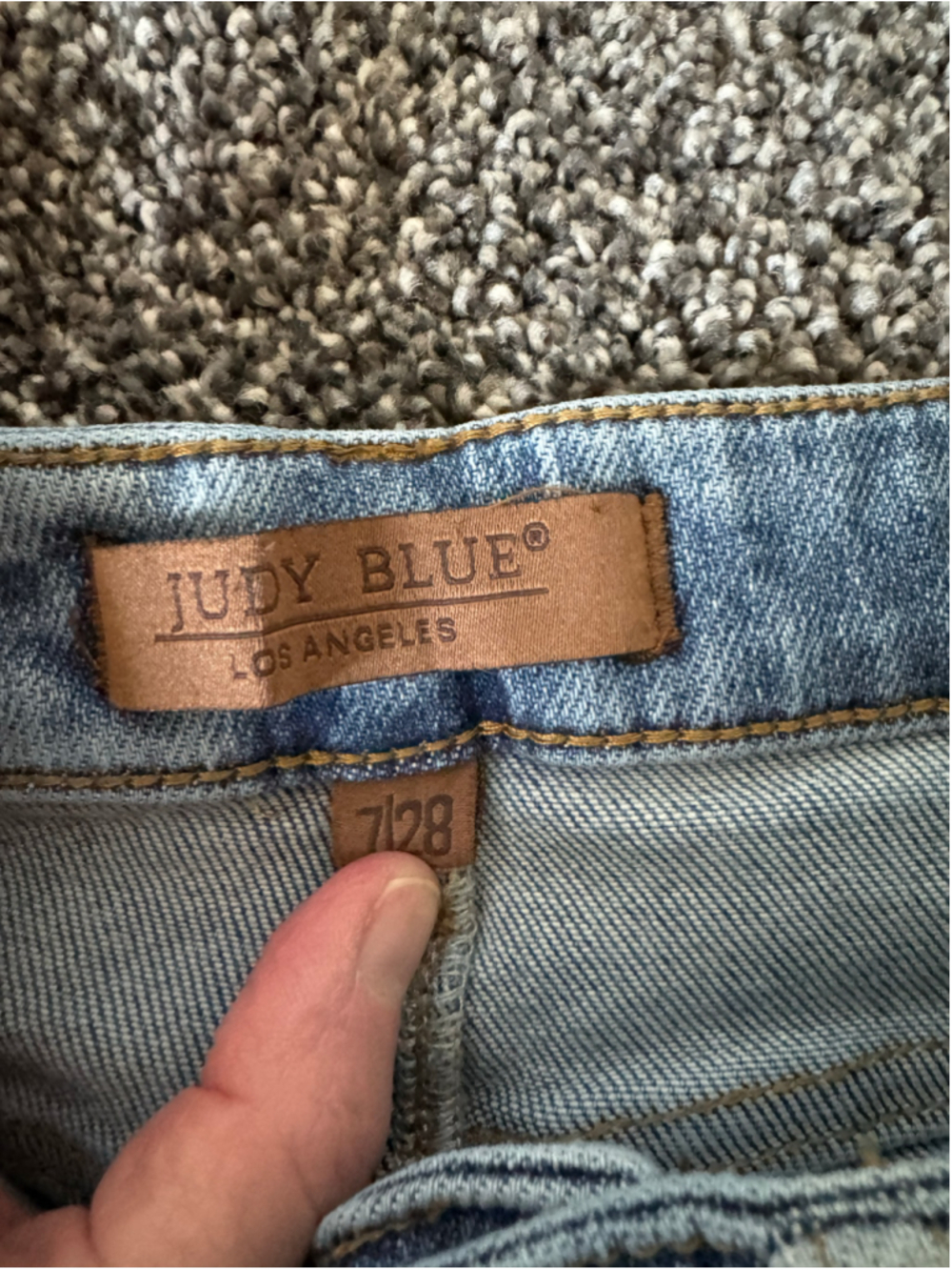 Women's Judy Blue 90’s Straight Leg Destructed Jeans Size 28 - Picture 8 of 14